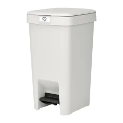 Brabantia StepUp pedaalemmer 10 L, Lichtgrijs< Pedaalemmers