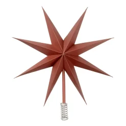 Broste Copenhagen Sterrenpiek Ø30 cm, Pompeian red< Kerstdecoraties