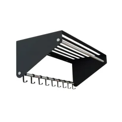 SMD Design Sticks hoedenplank, donkergrijs< Garderobehaken & Hoedenplanken