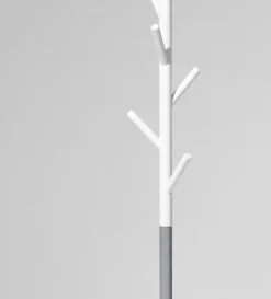 SMD Design Sticks kapstok - vloer, wit-zilver< Kapstokken & Hangrekken