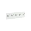 SMD Design Sticks wandkapstok, wit< Haken & Hangers
