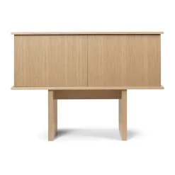 Ferm Living Stilt sideboard single 72,5x100 cm, Natural oak< Ladekasten & Dressoirs