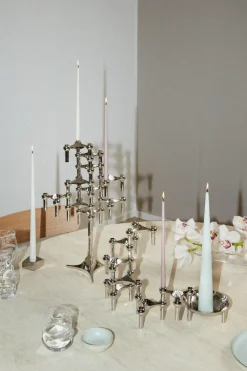STOFF Nagel kandelaar, Chroom< Kaarsenaccessoires