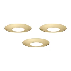 STOFF Nagel lichte manchet 3-pack, Massief messing< Kaarsenaccessoires