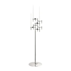STOFF Nagel vloerstandaard 70 cm, Chrome< Kandelaars
