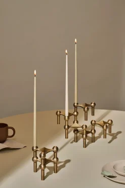 STOFF taps toelopende kaars by ester & erik 6-pack, Artisjok< Kaarsen