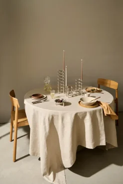STOFF taps toelopende kaars by ester & erik 6-pack, Zacht bruin< Kaarsen