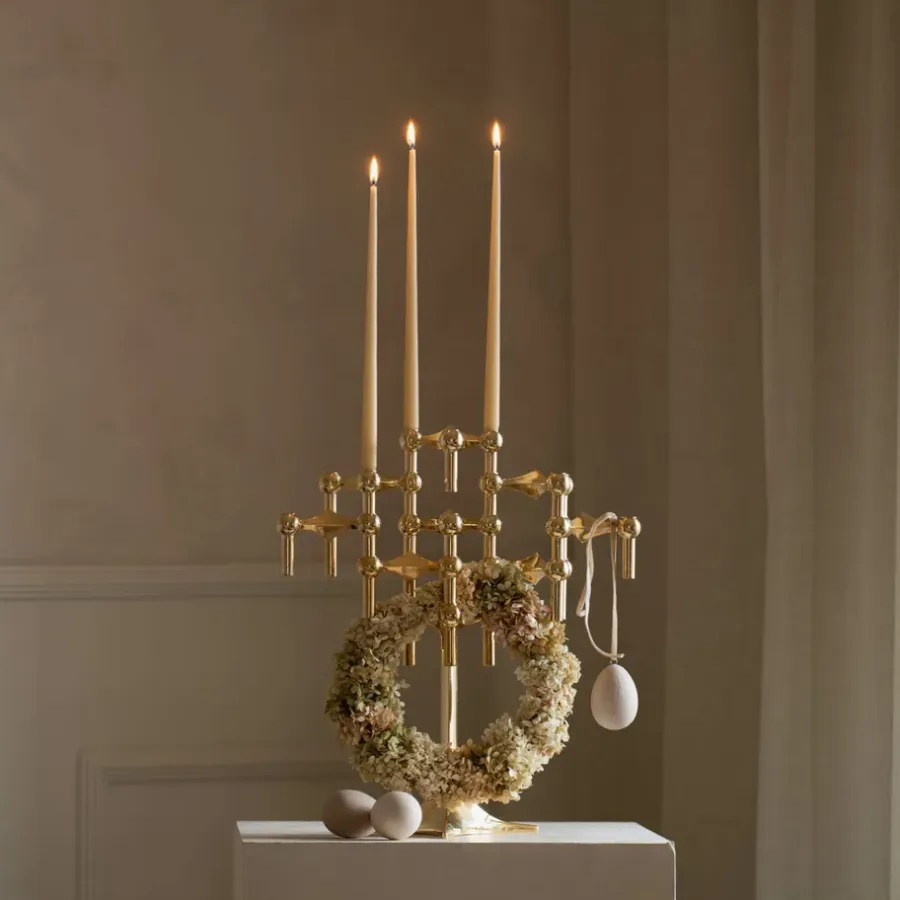 STOFF taps toelopende kaars by ester & erik 6-pack, Ginger< Kaarsen