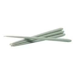 STOFF taps toelopende kaars by ester & erik 6-pack, Dusty mint< Kaarsen