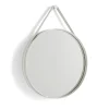 HAY Strap Mirror spiegel, Light grey< Wandspiegels|Ronde Spiegels