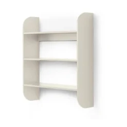 TÔNN furniture Strapats wandplank 62x73,6 cm, Off-white< Planken & Planksystemen