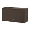 String bovenkast, Donker eiken, 78x30 cm< Kasten & Vitrines