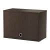 String bovenkast, Donker eiken, 58x30 cm< Kasten & Vitrines