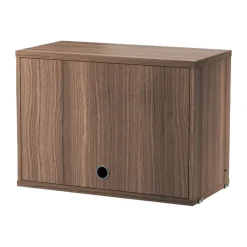 String bovenkast, Walnoot, 58x30 cm< Kasten & Vitrines