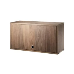 String bovenkast, Walnoot, 78x30 cm< Kasten & Vitrines
