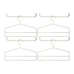 String hanger 4-pack, Beige< Kapstokken & Hangrekken|Haken & Hangers