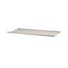 String metalen plank, beige, 78x30 cm, lage rand< Planken & Planksystemen