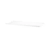 String metalen plank, wit, 78x30 cm, lage rand< Planken & Planksystemen