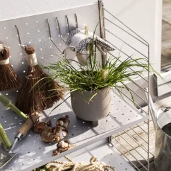 String Outdoor Vrijstaande haak, roestvrij staal, 4-pack< Haken & Hangers