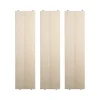 String plank, essenhout, 78x20 cm, 3-pack< Planken & Planksystemen