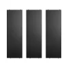 String plank, essenhout zwarte beits, 58x20 cm, 3-pack< Planken & Planksystemen