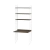 String plank, walnoot, 78x30 cm, 3-pack< Opbergoplossingen Voor De Kinderkamer