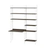 String plank, walnoot, 78x30 cm, 3-pack< Opbergoplossingen Voor De Kinderkamer
