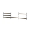 String Pocket boekenplank walnoot-zwart, walnoot-zwart< Opbergoplossingen Voor De Kinderkamer