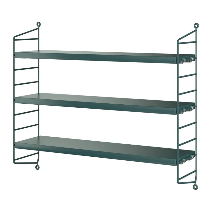 String Pocket wandplank, Tegnérgroen< Planken & Planksystemen