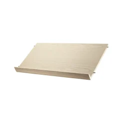 String tijdschriftenrek hout, essenfineer, 78x30 cm< Tijdschriftenrekken