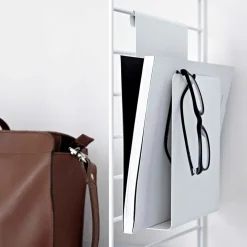 String tijdschrifthouder 17x27 cm, zwart< Tijdschriftenrekken