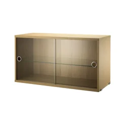 String vitrinekast, Eik, 78x30 cm< Kasten & Vitrines