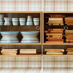 String vitrinekast, Eik, 78x30 cm< Kasten & Vitrines