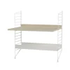 String vloerpaneel, wit, 85x30 cm, 2-pack< Opbergoplossingen Voor De Kinderkamer