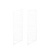 String vloerpaneel, wit, 115x30 cm, 2-pack< Planken & Planksystemen