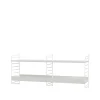 String wandpaneel, Wit, 50x30 cm, 2-pack< Planken & Planksystemen