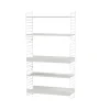 String wandpaneel, Wit, 50x30 cm, 2-pack< Opbergoplossingen Voor De Kinderkamer