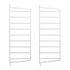 String wandpaneel, Wit, 50x20 cm, 2-pack< Planken & Planksystemen