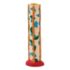 Villa Collection Styles kandelaar vlekken 21 cm, Blue-orange< Kandelaars