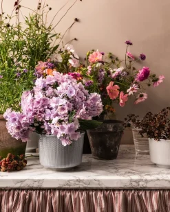 Rörstrand Swedish Grace pot Ø17 cm, Sneeuw< Bloempotten