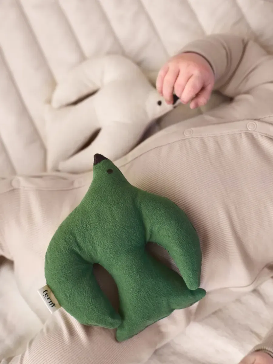 Ferm Living Swif bird knuffel, Artichoke green< Kinderkamer Interieuraccessoires|Kinderkamer Interieuraccessoires