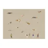 Fine Little Day Swimmers poster, Beige, 50x70 cm< Posters|Kinderkamer Interieuraccessoires