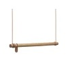 LIND DNA Swing kapstok, oak nature, l, koord nature< Kapstokken & Hangrekken