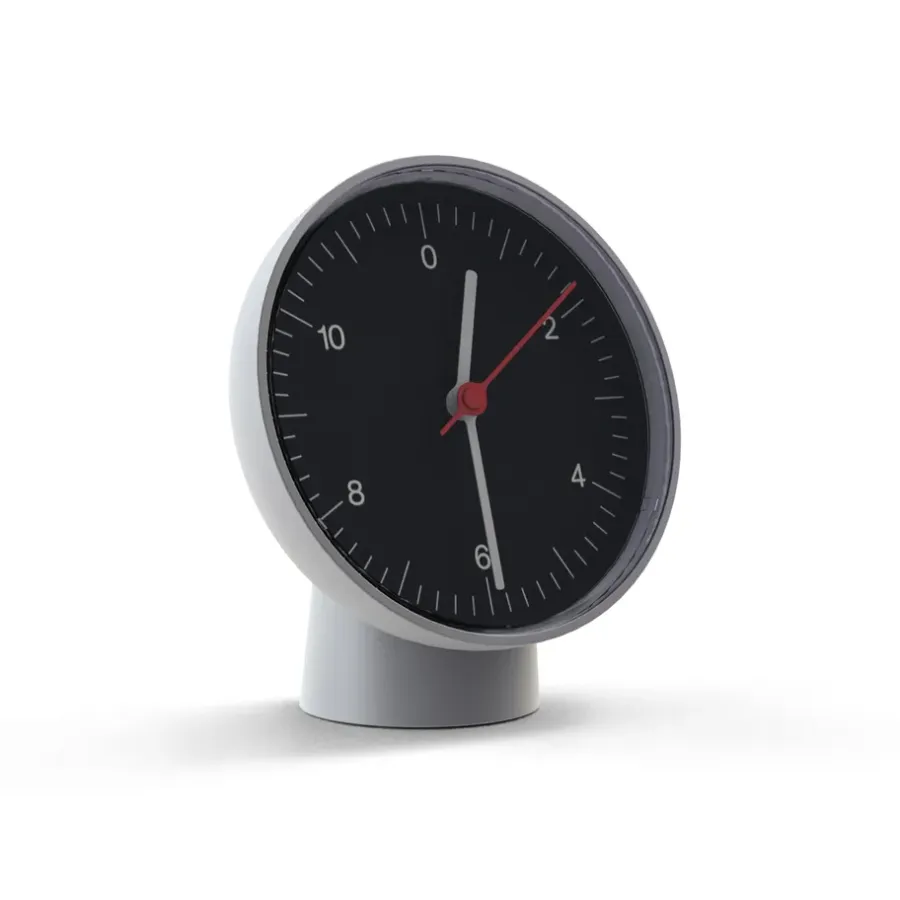 HAY Table Clock wand-/tafelklok, Black< Tafelklokken