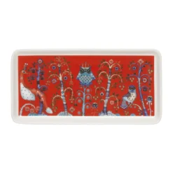 Iittala Taika bord 12x24 cm, Rood< Decoratieve Accessoires|Kerstdecoraties