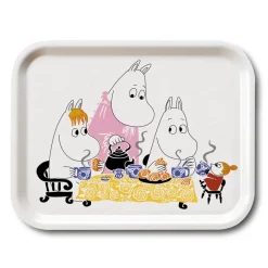 Opto Design Teaparty Moomin dienblad, wit< Decoratieve Accessoires|Decoratieve Dienbladen
