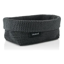 Blomus Tela textielmand L 12x20 cm, Anthracite< Opbergmanden