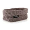Blomus Tela textielmand L 12x20 cm, Taupe< Opbergmanden