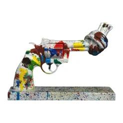 Non Violence Tennis for Peace dekoration 40 cm, Multi< Decoratieve Accessoires