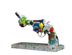 Non Violence Tennis for Peace dekoration 19 cm, Multi< Decoratieve Accessoires